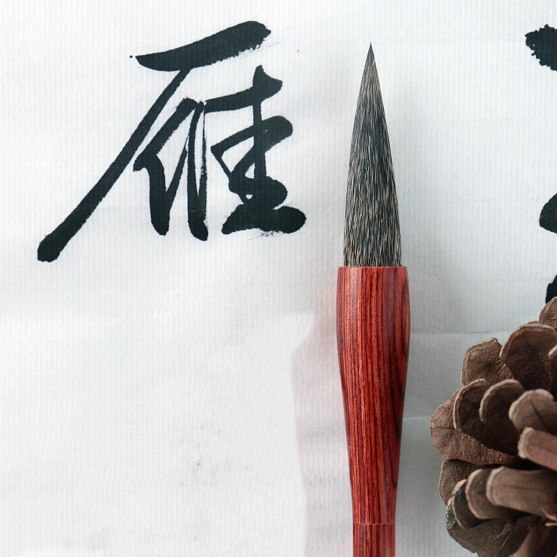

Mouse Whisker Brush Chinese Calligraphy Painting Brush Pen Art Craft Supplies Office School Regular Script Writing Caligrafia