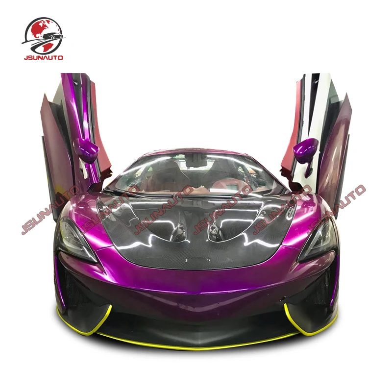 

Для McLaren 540C 570S 570GT P1 Стильная крышка капота из углеродного волокна передняя крышка двигателя с вентиляционным отверстием P1 стильный комплект корпуса для 570S