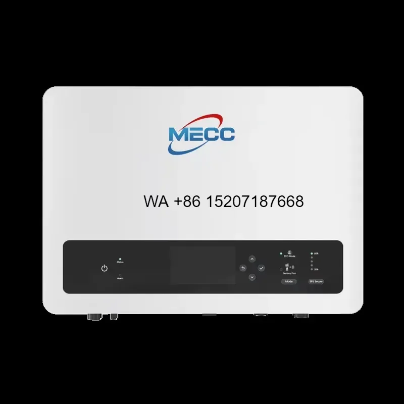 Wmwmnu Upgraded 3KW 5KW 8KW 10KW MECC Complete Solar Energy System Kit Custom Hybrid Solar Panel Power Generator MPPT Storage