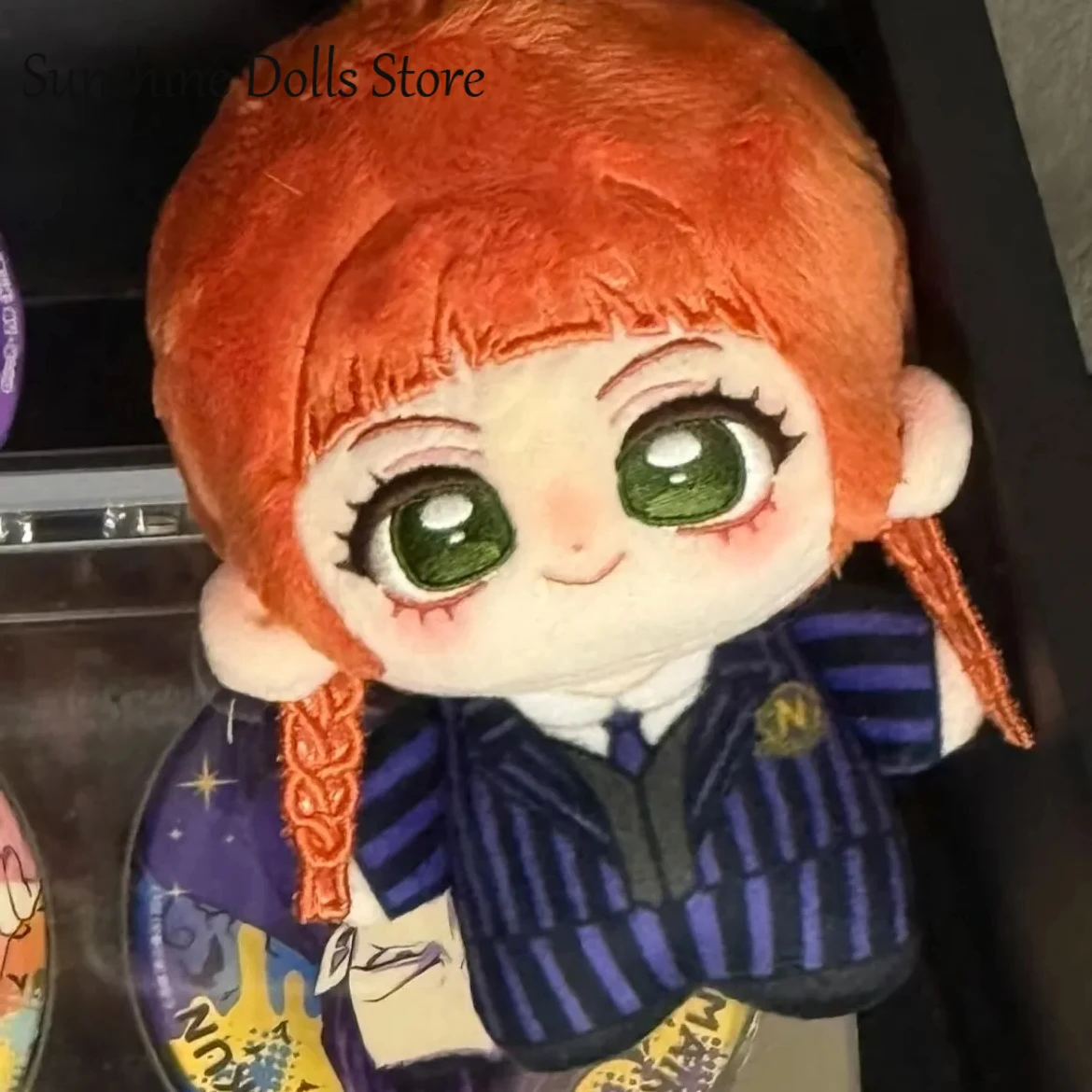 

Anime Agnes Cute Plush Doll Print Body Figures Dolls 10CM Bag Charm Pendant Keychain Toy Plushie Mascot Gift