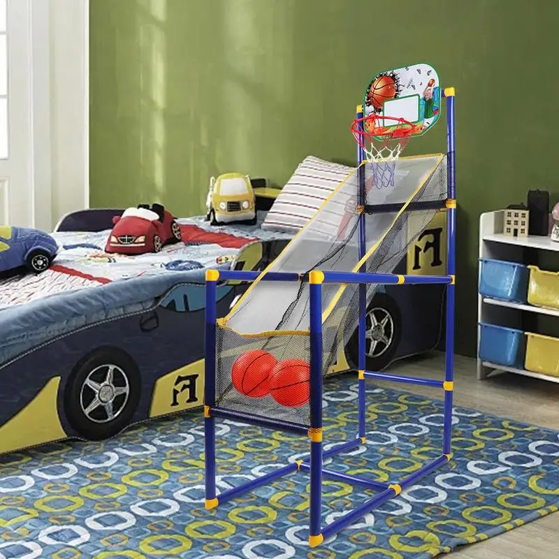 

Indoor/outdoor Portable Movable Basketball Rack Kids Arcade Basketball Game Set Basketball Training Toy For Children