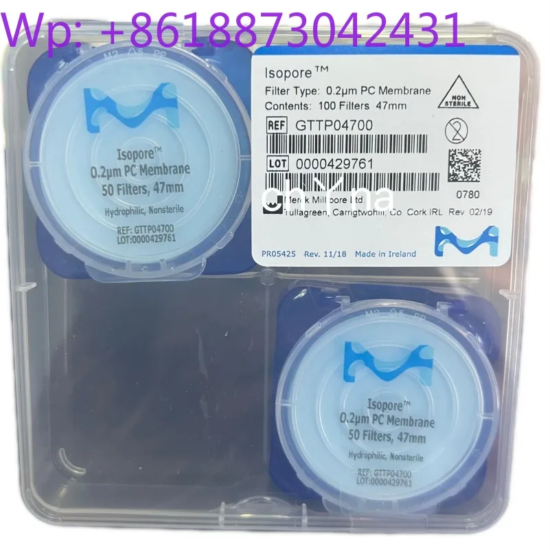New Merck millipore GTTP04700/GTTP14250 polycarbonate film 1pcs