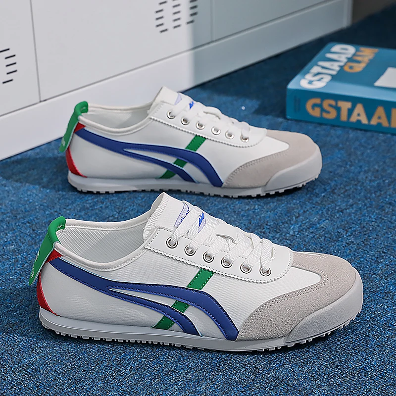 

New Men's Outdoor Sports Canvas Shoes – Lightweight & Comfortable Design with Thick Sole for Cushioning & Support. Ideal for Hik