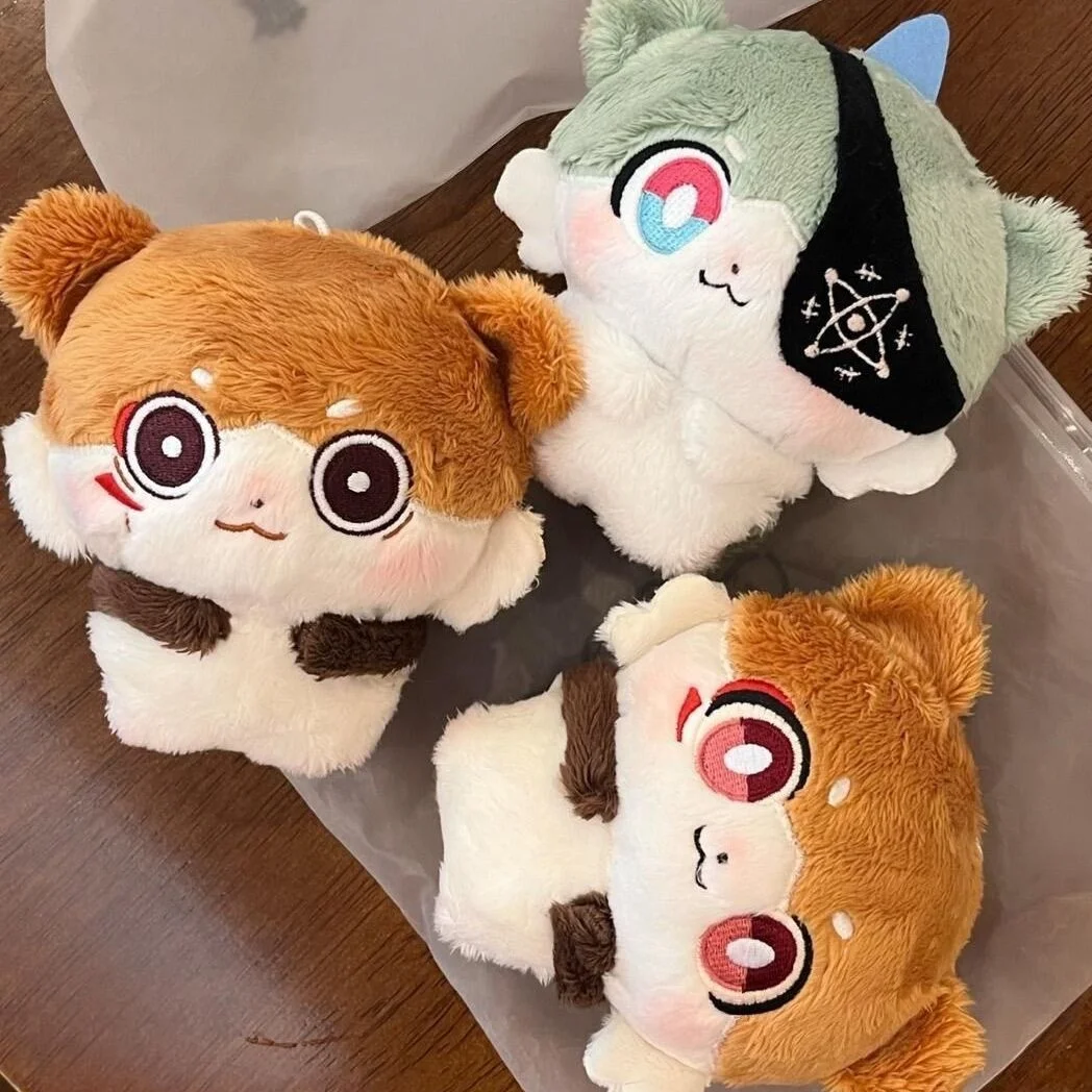 1/2pcs Cute Honkai：Star Rail Anaxa Mydei 10CM Plush Anime Plushie Stuffed Doll Peripherial Figure Keychain Pandent Gifts