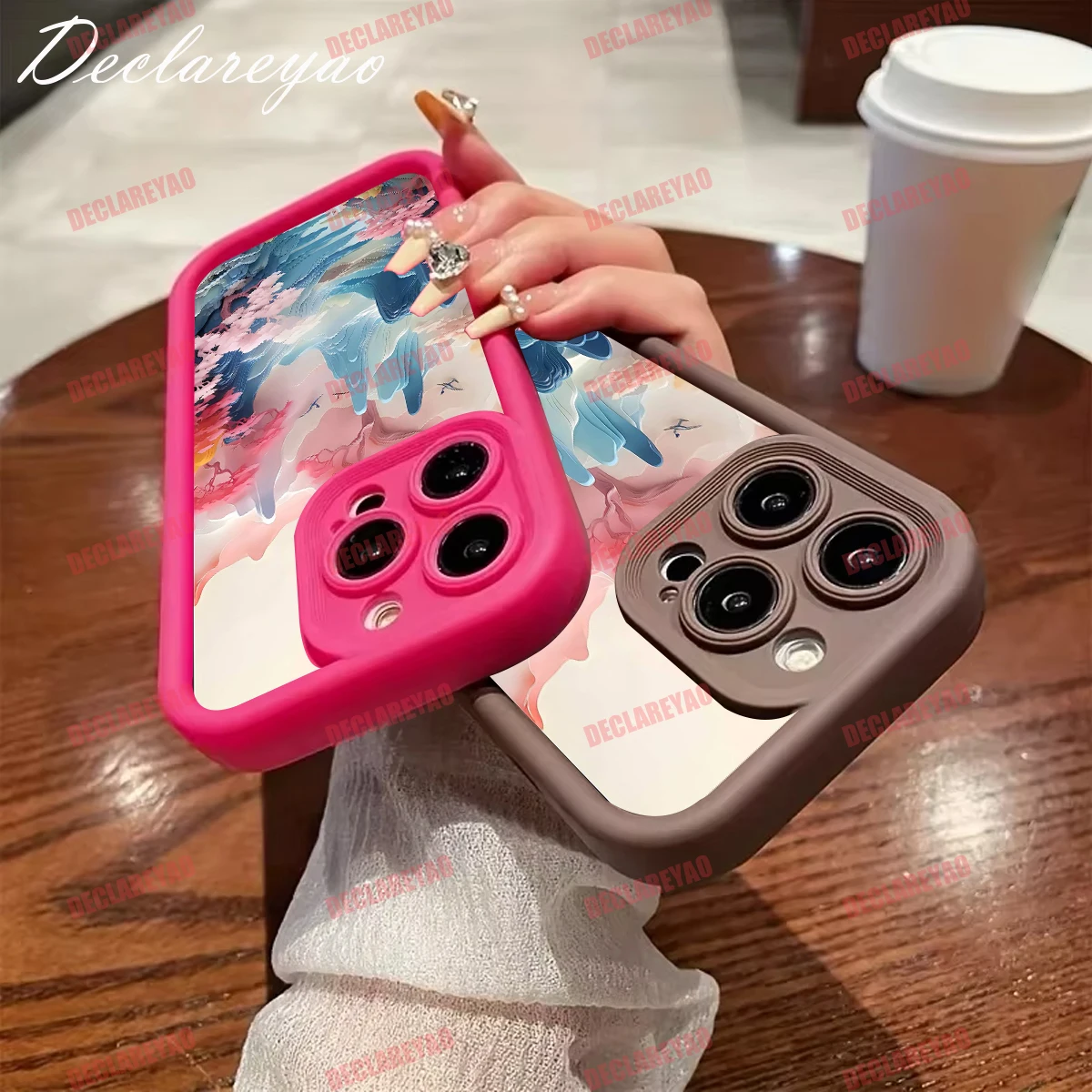 DECLAREYAO 소프트 라이트 슬림 매트 TPU 커버 레드미 11T K30 12 프라임 A1 플러스 9i 포 13 10 12C 노트 9C 케이스 커버 충격 방지