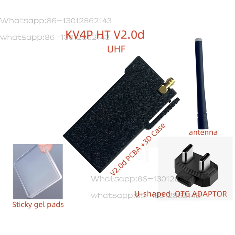 Transceiver Kv4p HT V2.0D UHF Homebrew Radio Module Kit Convert Kv4p HT Android Phone To Ham Radio-A19R
