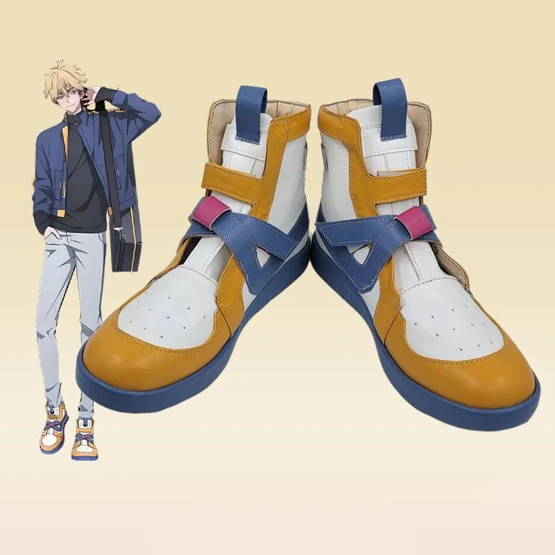 Felix Cosplay Shoes Link Click Cosplay Props Anime Accessories PU Leather Shoes Halloween Carnival Boots Big Size Custom Made