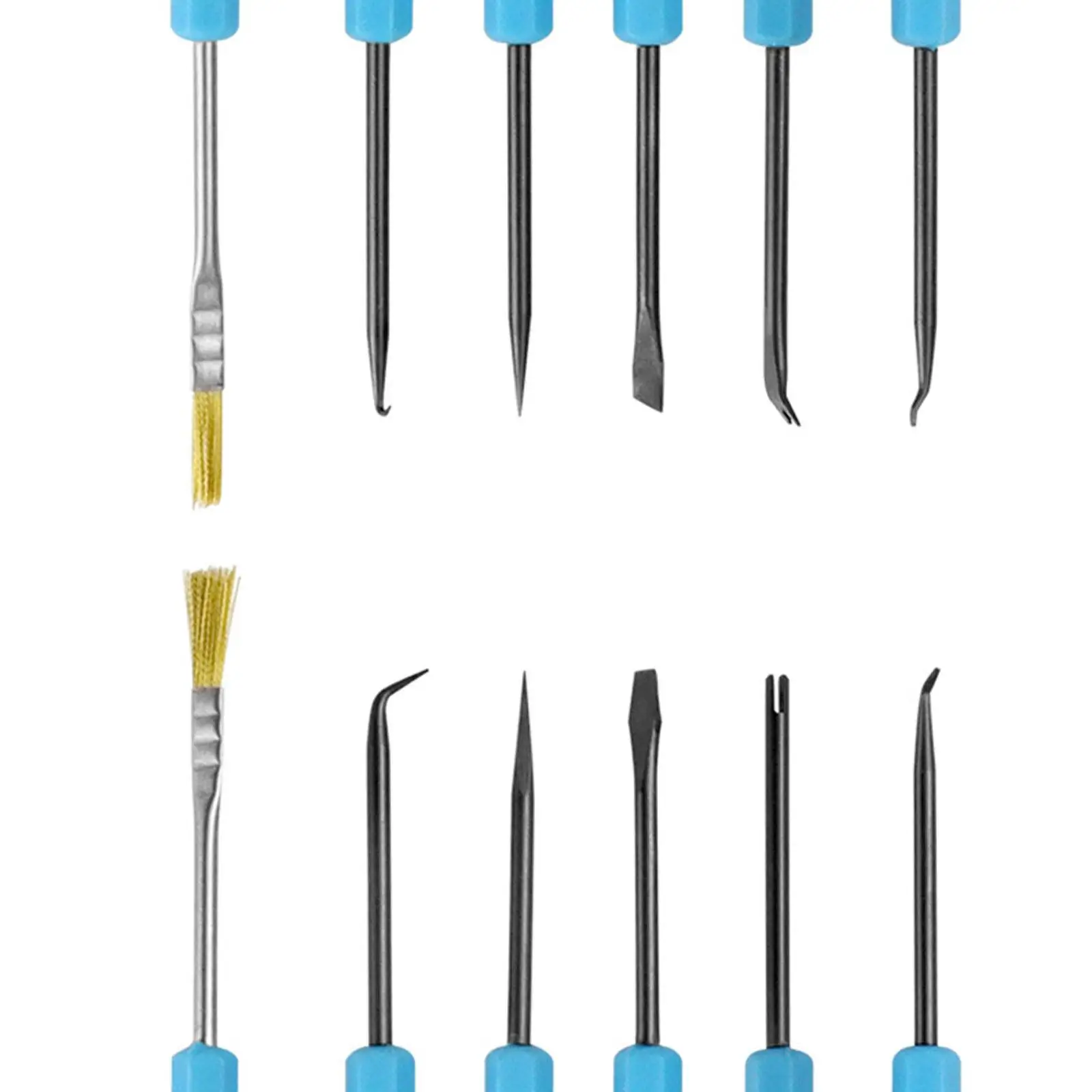 Welding Aids Circuit Board Tool Set Ergonomic Soldering Pick Kit for PCB Cleaning and Part Removal Tasks
