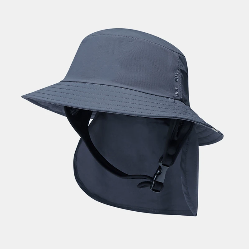 Sun Hat Men Women Summer Beach Accessory Neck Flap UV Protection Big Brim Breathable Fisherman Cap For Surfing Holiday Outdoors