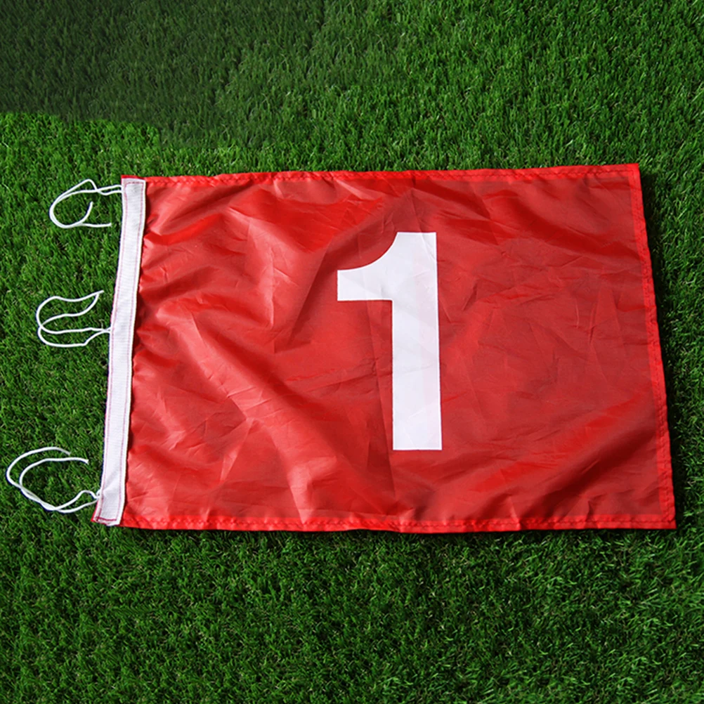 

5 Section Flagpole Set Golf Training Equipment With Hole Cup For Backyard Putting Green Outdoor Yard Garden Practice Course Golf