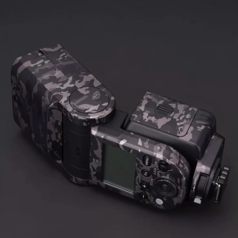 For HVL-F60RM Flash Sticker Decal Film Protective Skin Anti-Scratch Protector Coat for sony HVLF60RM