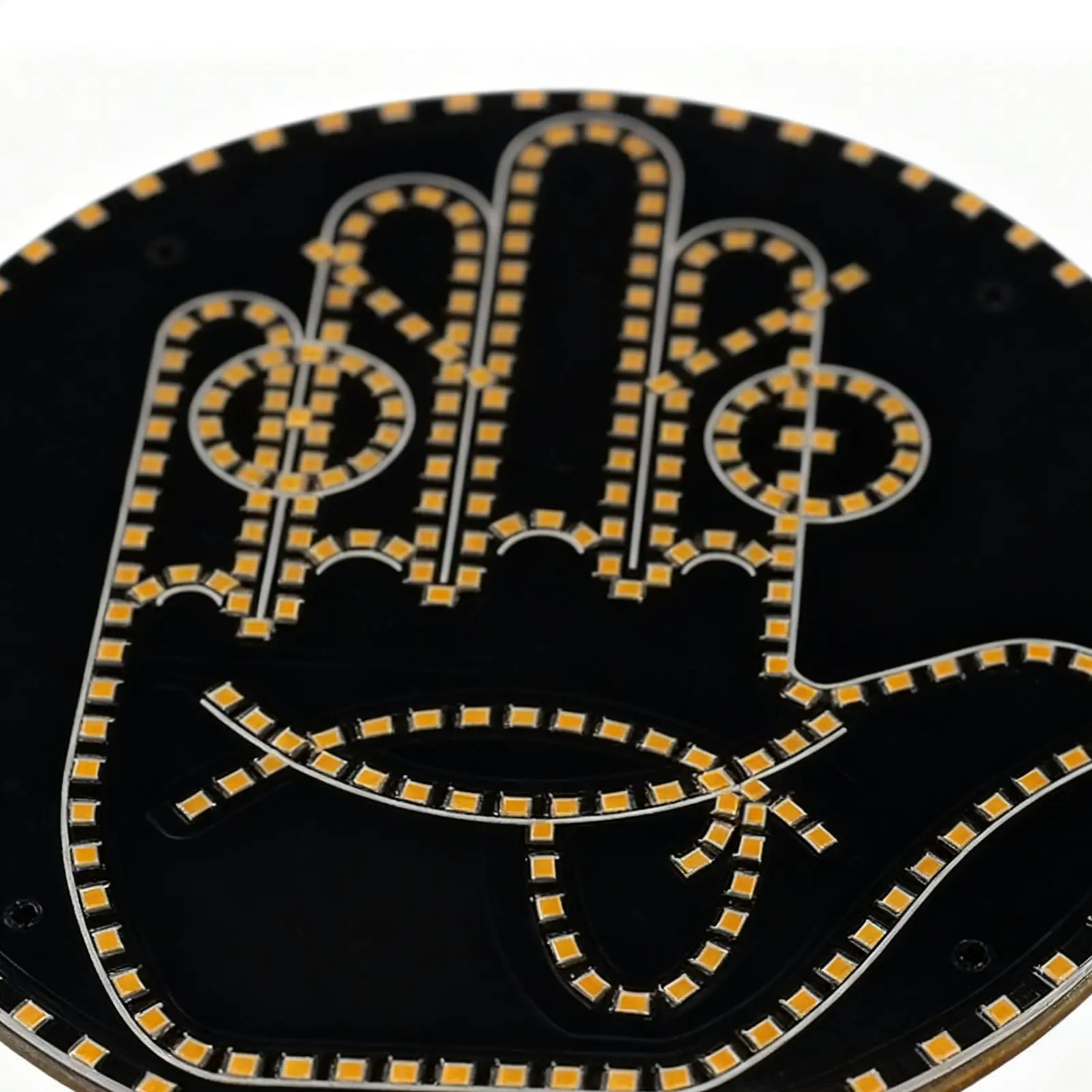 

Car Finger Gesture Light Interactive Palm Car Auto Warning Light Rear-end Collision Prevention Lights for Drivers Fleet Managers