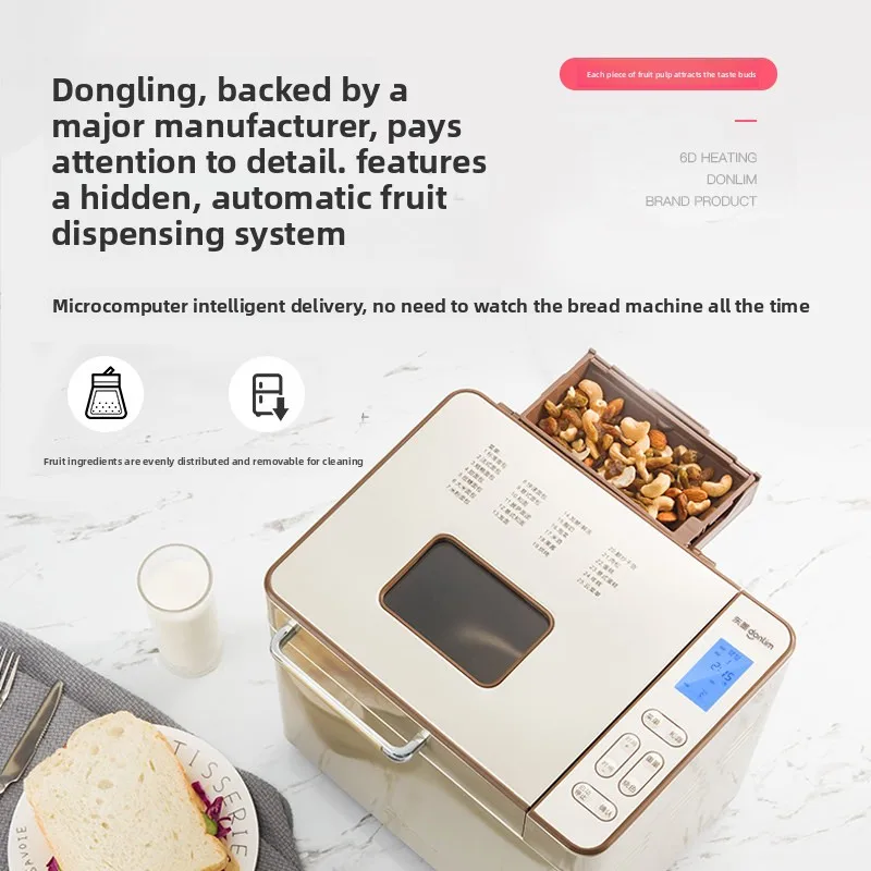 

New Model Fully Automatic Multifunctional Bread Home Use Cake Breakfast Dough Fermentation Steamed Bun