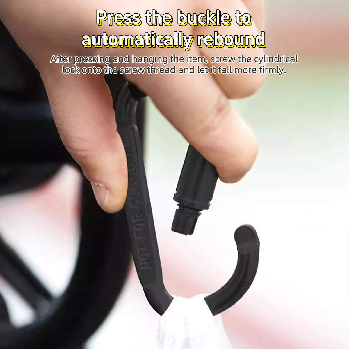 Motorcycle Handlebar Hook – Aluminum Alloy Storage Hanger For