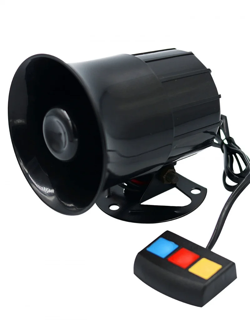 

Звуковой сигнал для автомобиля мотоцикла супер громкий трехтоновый 12 В/30 Вт динамик