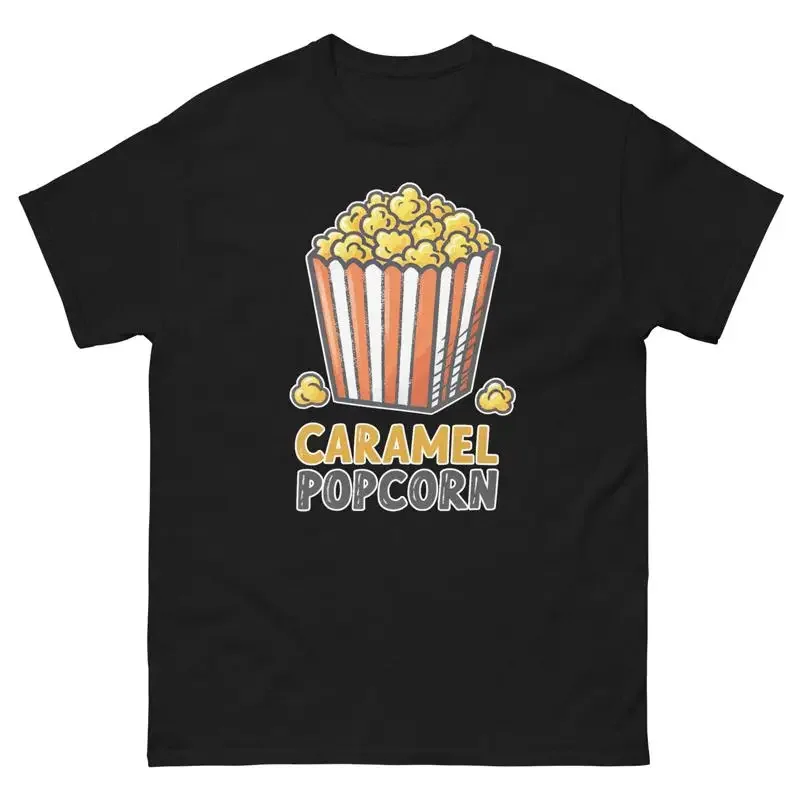 Caramel Popcorn Carnival Fair Amusement Park T Shirt