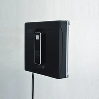 Robot Window cleaner, Dual Water Spray,Smart Memory,High Vacuum Suction, Laser Sensor, Home Wall Glass Cleaning Robot