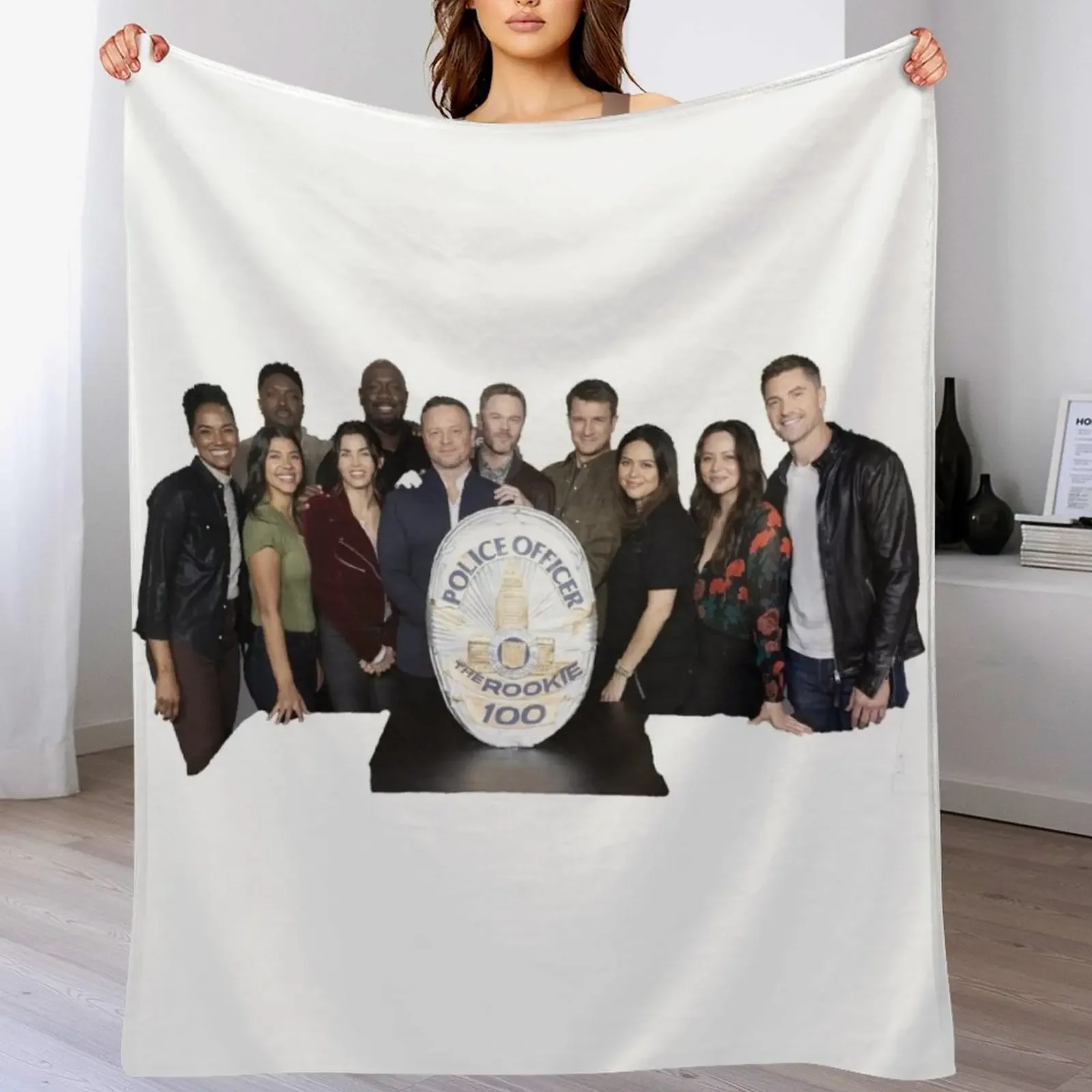 

Rookie 100 Gang Throw Blanket valentine gift ideas Camping for sofa Bed covers Blankets