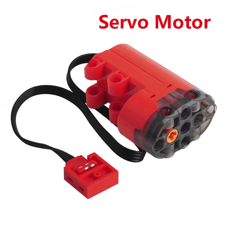 Enhanced Version Power Functions Parts M L XL Motor Technical Servo Motor 8-way Remote Control Set Power Group Upgrade