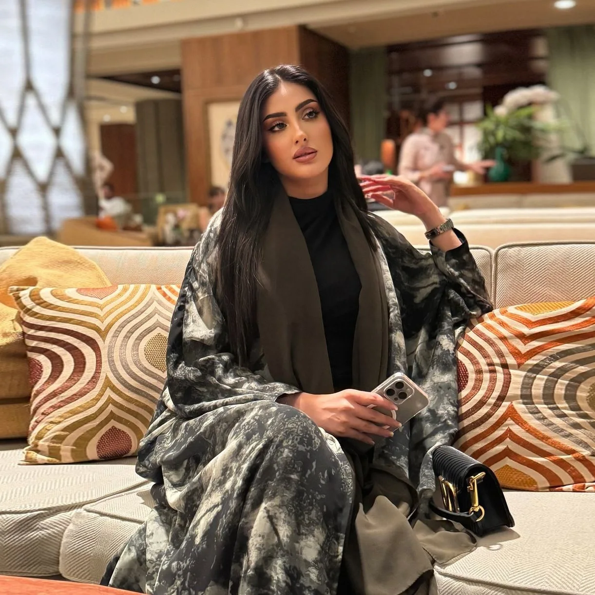 Unifashion Abaya ouvert pour femmes musulmanes manches chauve-souris élégant Cardigan ample dubaï mode marocaine vêtements Kebaya