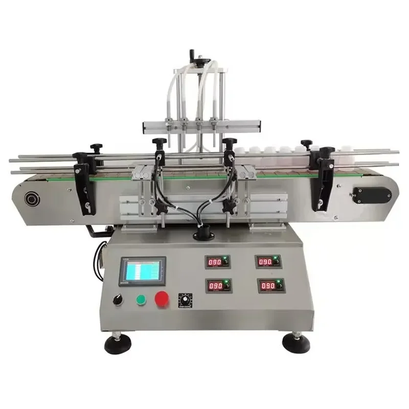 YWM Certificate Desktop Semi Automatic Filling Machine Price Semi Automatic Shampoo Lotion Filling Machine Essential Oil