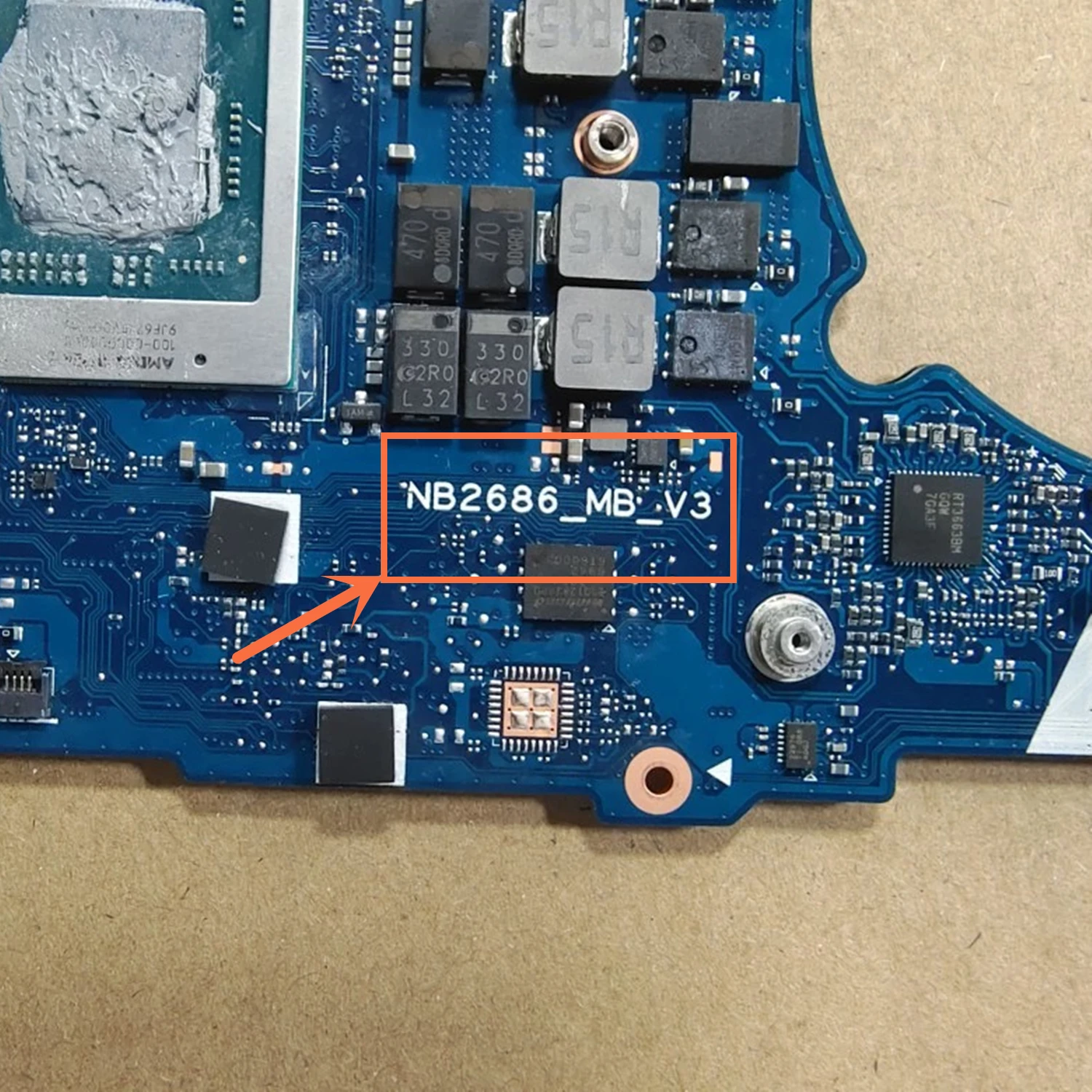 Imagem -02 - Laptop Motherboard para Huawei Matebook Nb2686 _ mb _ v3 D14 14 Klvl-w R54500 R7-4700 Cpu 8gb 16gb Ram 100 Testado2023