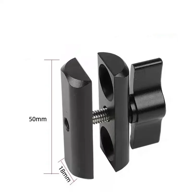Aluminium Alloy 1/4 Screw or M6 Screw 17mm Ball Mount Ball Head Adapter Phone Holder for GoPro Camera Bracket Motorcycle Mount