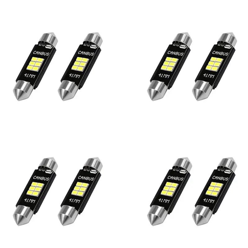 Utility Design 4X Extremely Bright 400 Lumens 3020 Chipset Canbus Error Free LED Bulbs For Interior Car Lights License Plate