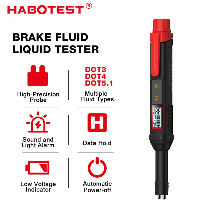 

Automobile brake fluid test pen