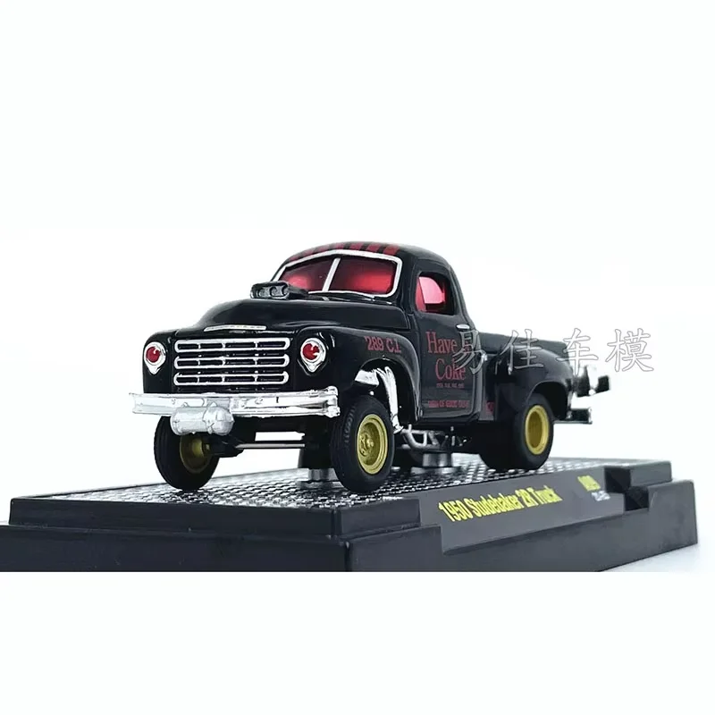 M2 1/64 1950 Studebaker 2R Truck Legering automodel Statische collectie Versierd Vakantiegeschenken Speelgoed