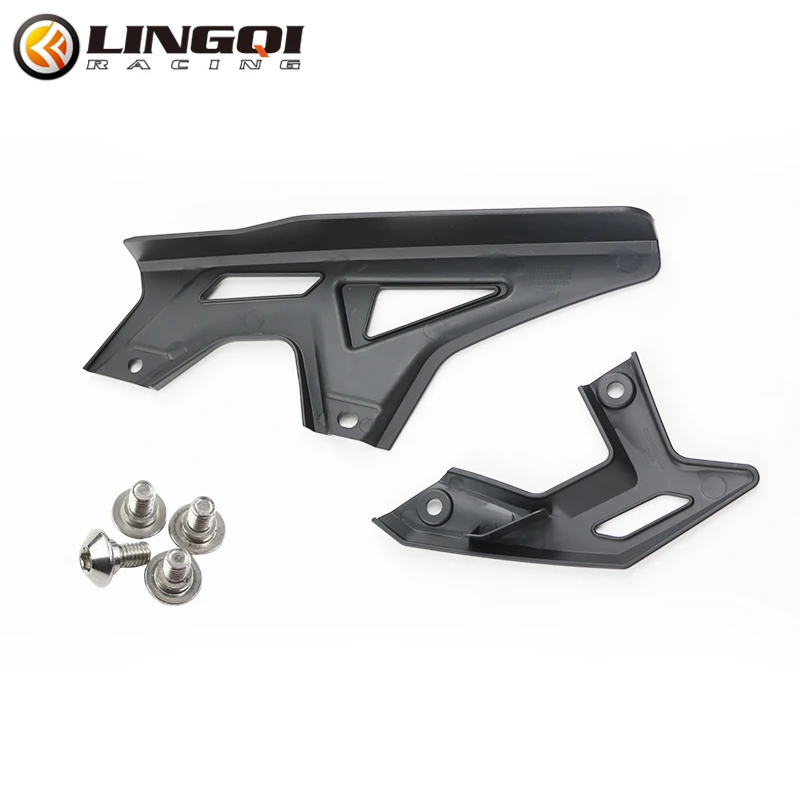 

LINGQI RACING Motorcycle Chain Cover Sprocket Shell Wheel Guard Shield Fender Mudguard For SURRON SUR RON Ultra Bee Pit Dirt Bik