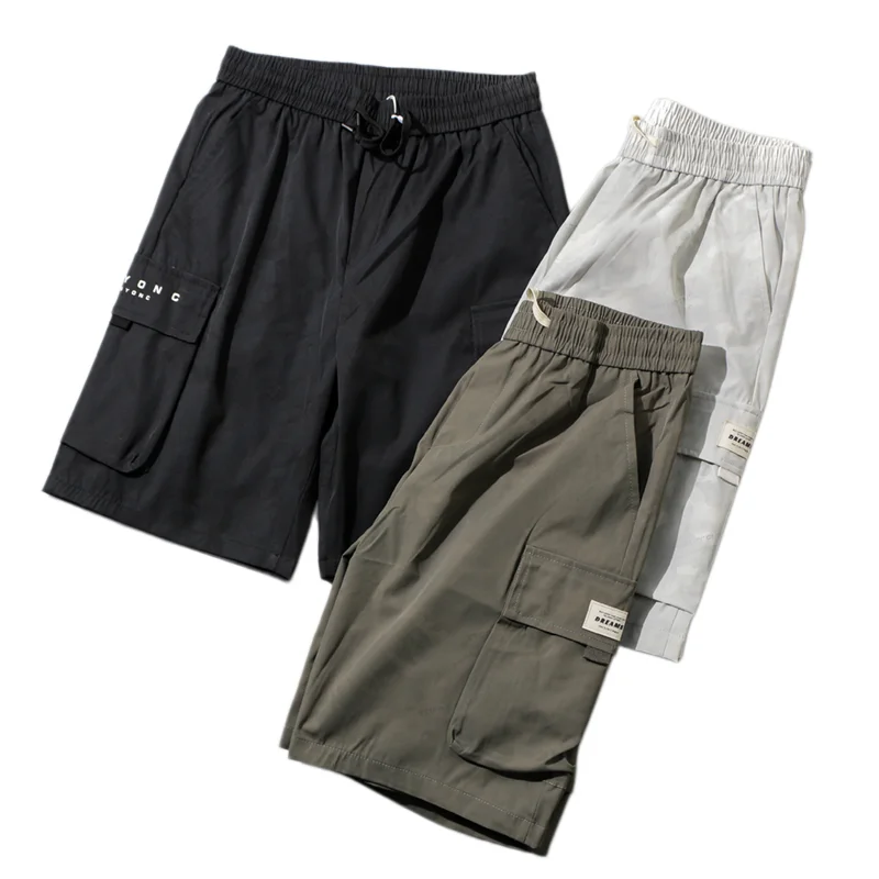 

Мужские камуфляжные дышащие легкие шорты для активного отдыха, летние повседневные свободные шорты с карманами из триацетатного волокна