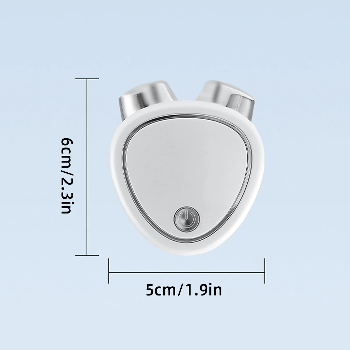 Instrumento de belleza de rodillo portátil Ems Micro levantamiento de corriente masaje de rodillo 3D apretar la piel mejorar el edema y iluminar la piel