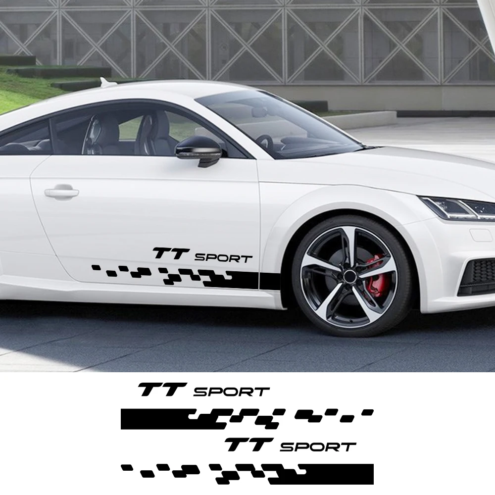 

2 шт., виниловые наклейки на дверь автомобиля, для тюнинга