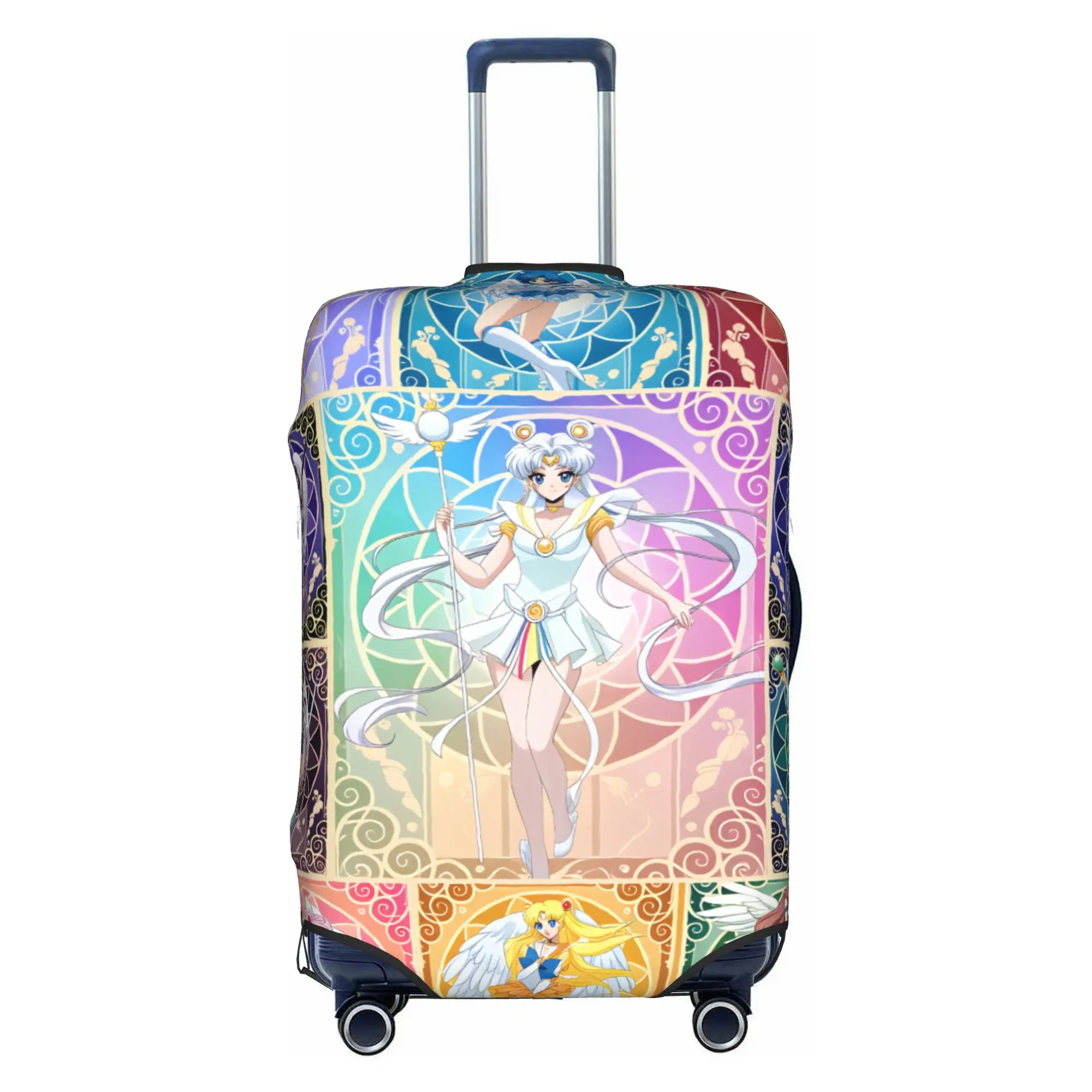 Sailor Saturn Moon Cosmos  Luggage Cover Fashion Mercury Uranus Suitcase Protector Covers Suit For 18-32 inch view 2