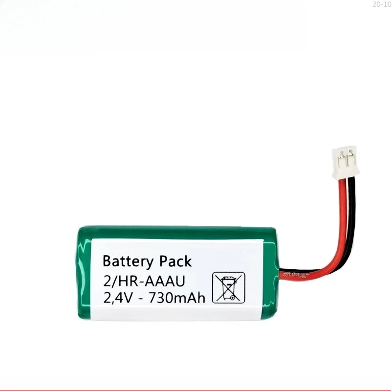 Battery pack 2/hr-aaau 2.4v-730mah for brand pipette battery