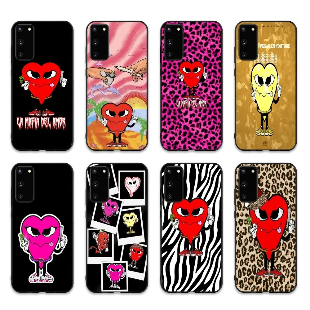 Love Mafia L-La M-Mafia D-Del A-Amor Phone Case For Samsung S 9 10 20 21 22 23 30 23 24 plus lite Ultra FE S10lite Fundas