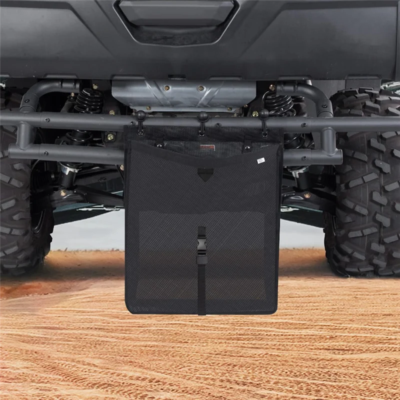 

AT44-мешок для мусора для вашего квадроцикла Utv, универсальные аксессуары, сетчатый мешок для мусора, виниловый, совместимый с Polaris Rzr, простая установка, простота в использовании