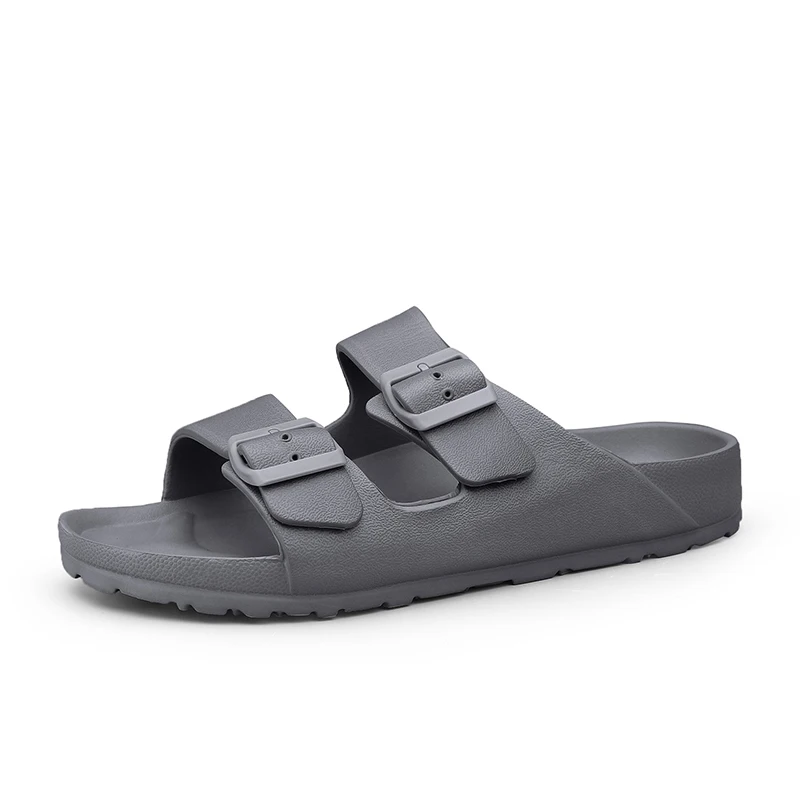 Zomer Verstelbare Zachte Slides Slippers Voor Mannen Platte Eva Slippers Lichtgewicht Anti Slip Slippers Maat 35-47 48 49 Dropshipping