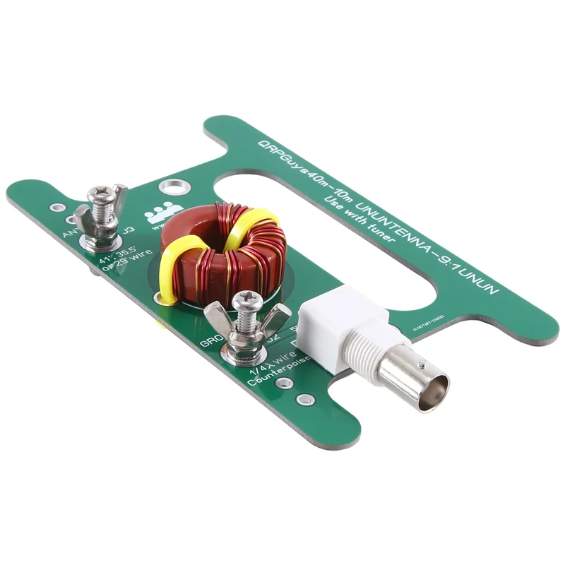 Y43A-10W المحمولة 9: 1 Balun SDR-Balun قطع غيار هوائي-SDR طقم كابل طويل سلك طويل هوائي مجلس SDR-تركيبات الاستقبال