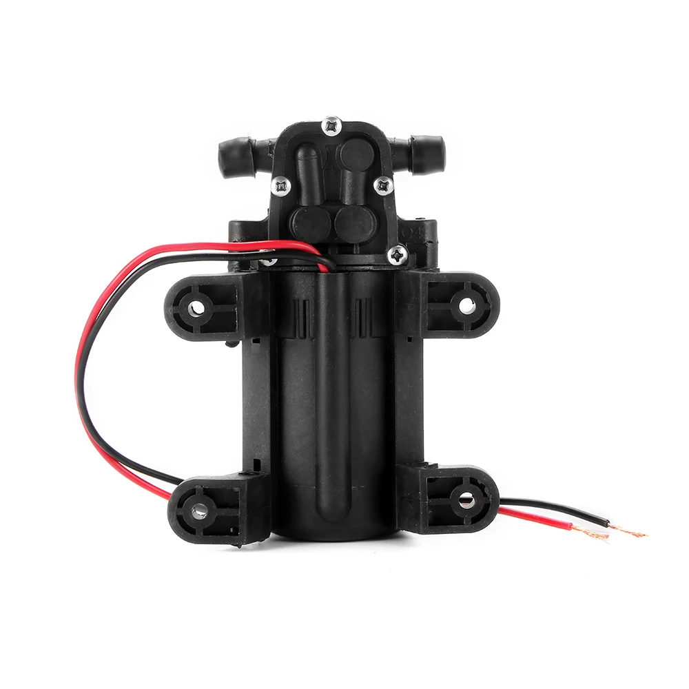 Water Pump 12V 70PSI 3.5L/Min Agricultural Electric Water Pump Black Micro High Pressure Diaphragm Water Sprayer Car Wash