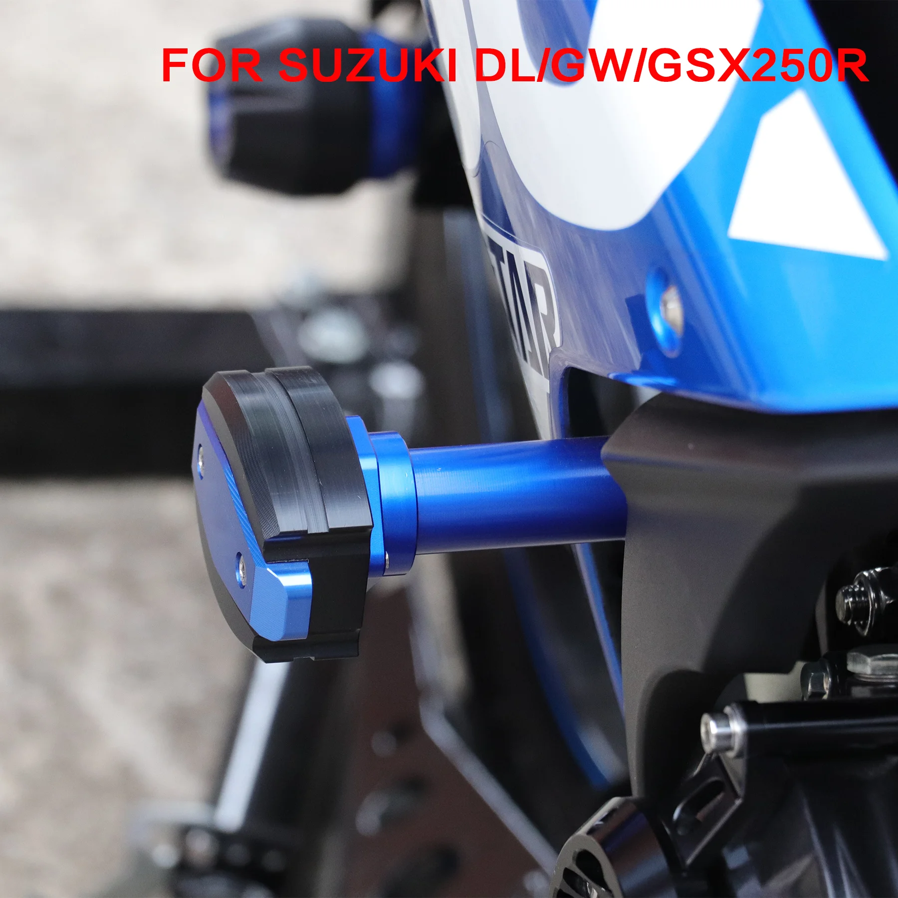 

Motorcycle CNC Engine Protector Fairing Guard Frame Slider Crash Pad Falling Protection for Suzuki GSX250R GSX250 DL250 GW250