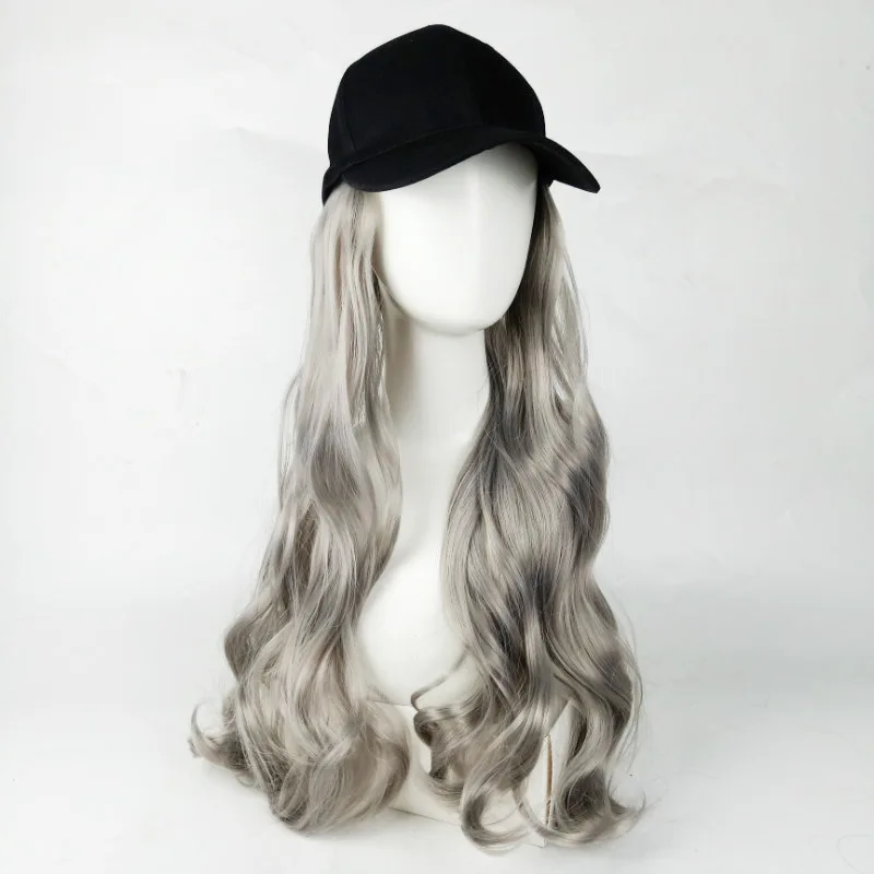 Women's Personalized Style Hat Wig Cover, Comfortable To Wear For A Long Time, Hot Selling In Spring And Summer, Curly Hairstyle