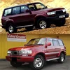 8ピースの車のボディドアプロテクター,ほとんどの車用の傷防止ストリップ,トヨタランドクルーザーlc80 fzj80 4500 1989-1996 6