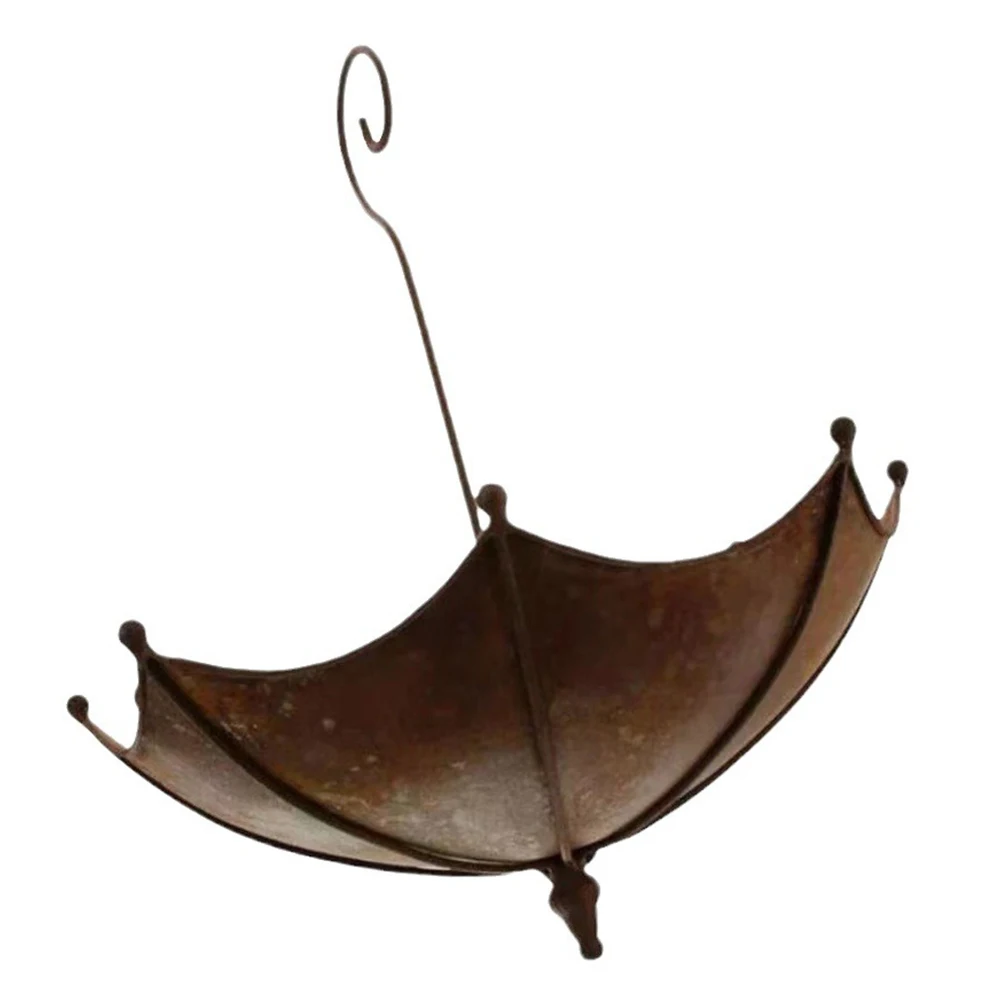 Garden Bird Bath Metal Bird Feeder Bird Watching Easy To Install Rust-Resistant Sturdy Hanging Hook For Garden Decor