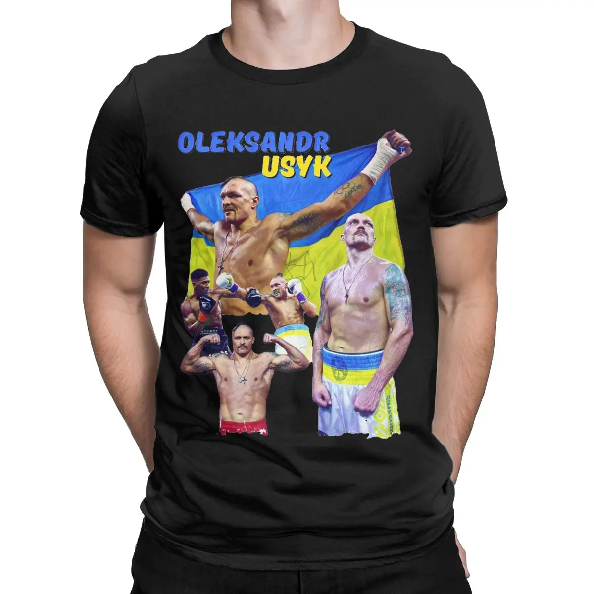 Summer Oleksandr Usyk Boxing Boxer Men Women's T Shirts Undisputed Heavyweight Outfit Casual Tees T-Shirt Cotton Gift Idea Cloth