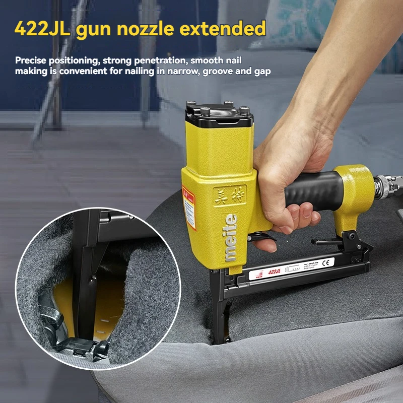 

Air Nail Gun Pneumatic Gun Wood Frame Stapler Air Nailer Carpenter Pneumatic Tool DIY Tools Air Brads Nailer AIR NAILER Woodwork
