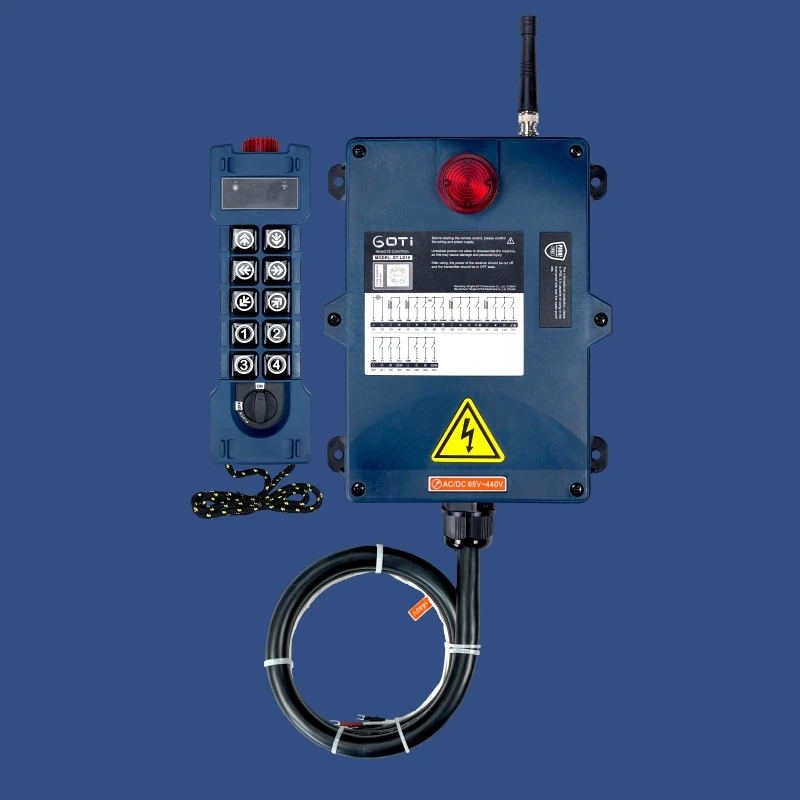 GT-LD10 Industrial Wireless Crane Hoist Remote Control Switch Dual Speed 10 Channel Replace UTING F24-10D F26-B3 TELEcontrol