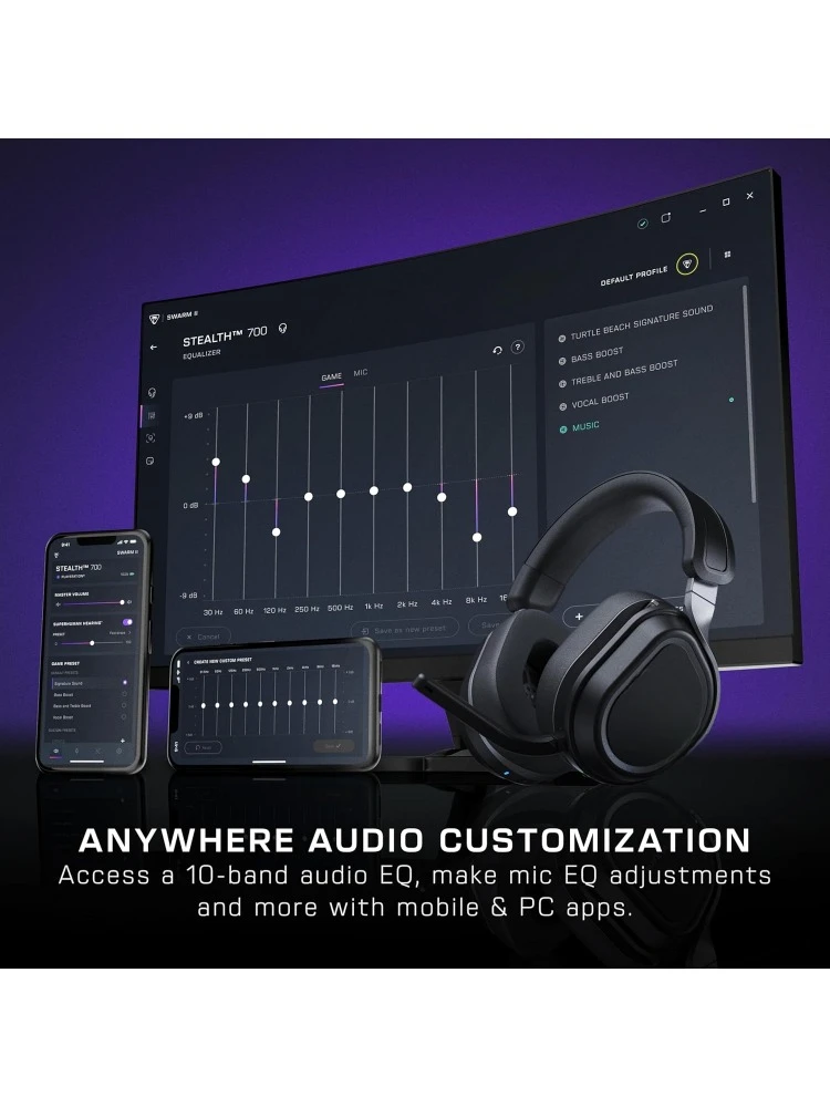 سماعة الألعاب اللاسلكية Stealth 700 Gen 3 متعددة المنصات المضخمة لسلسلة Xbox X | S، Xbox One، PC، PS5، Mobile – برامج تشغيل 60 ملم #3