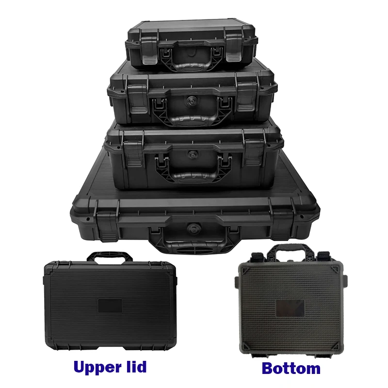 Plastic Tool Box Water-repellent Hard Carry Tool Case Bag Organizer Storage Box Portable Camera Plastic Case Stack Tool Box